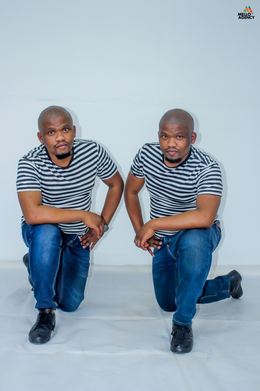 Adhesive Twins portrait